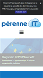 Mobile Screenshot of perenne-it.fr